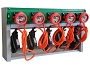 Charging stand NS 05.05 for 5 mine luminaires T1005.01 